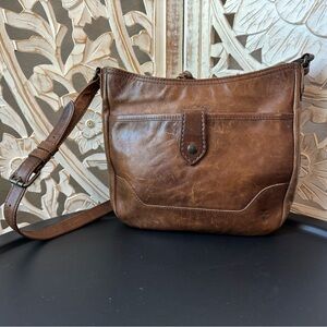 Frye Melissa Crossbody- Cognac